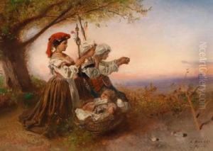 Angelus by Anton Romako