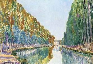Canal St. Martin by Gaston Domergue