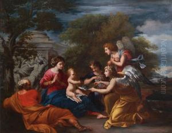 Gli Angeli Rendono Omaggio A Gesu Bambino - view 1