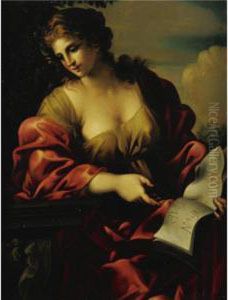 A Sibyl by Giovanni Francesco Romanelli
