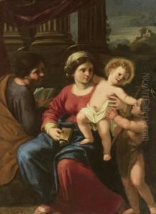 The Holy Family With The Infant Saint John The Baptist