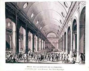 The Death of Twenty One Girondist Deputies by Jean Duplessi-Bertaux
