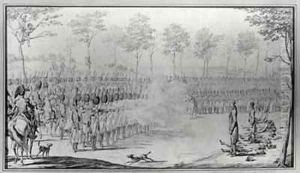 The Execution of General Claude Francois Malet 1754-1812 and his Accomplices by Jean Duplessi-Bertaux