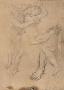 Studio Di Figure Per Il Ratto Di Proserpina