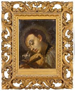 San Luigi Gonzaga Adora La Croce