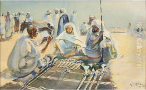 Marchands D'armes Au Souk El Khemis - view 1