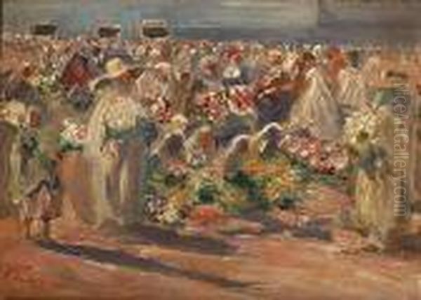 A Tangier Market, Morocco - view 1