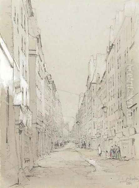 Rue Saint Martin, Paris - view 1