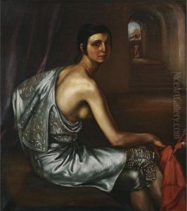La Nina Torera (the Torero Girl) by Julio Romero De Torres