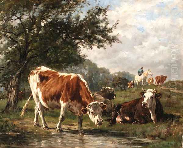 Vaches dans un prairie - view 1