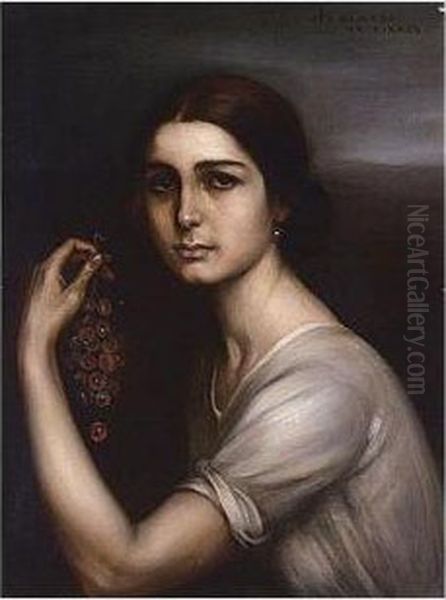 La Nina De Las Uvas (young Girl With Grapes) - view 1