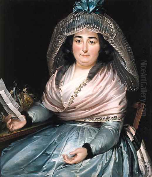 Portrait of Adriana Johanna de Pineda, nee van Lodestein (1752-after 1798) - view 1