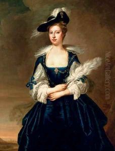 Portrait of Elizabeth Dunch, later Lady Oxenden Portrait of Elizabeth Dunch, later Lady Oxenden