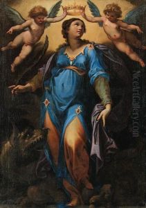 The Coronation Of Saint Margaret Of Antioch
