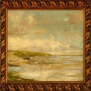 A Coastal Scene by Emmery Rondahl