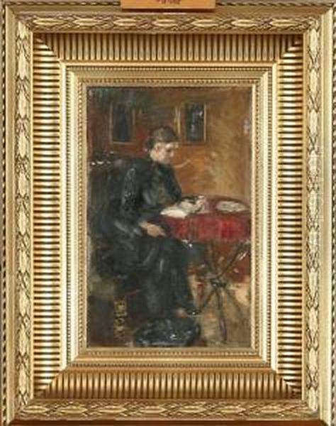 Reading Woman - view 1