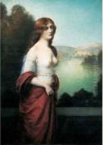 Jeune Femme Rousse En Avignon