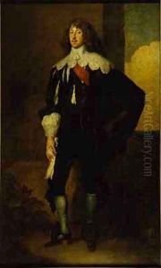 William Cavendish 3rd Earl of Devonshire by Abraham Van Dyck
