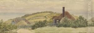 Cottage On Headland Near Hastings, Early Morning