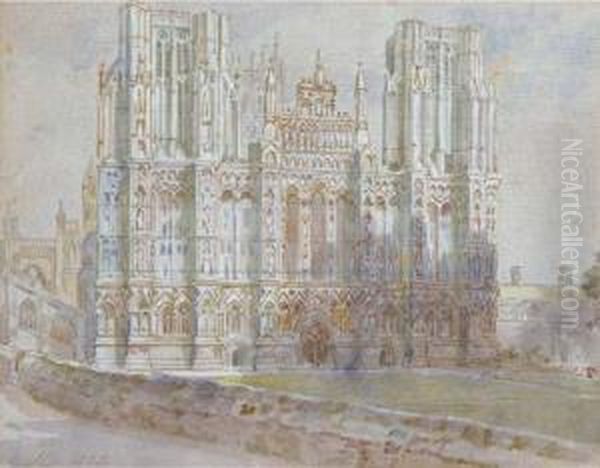 View Of Wells Cathedral - view 1