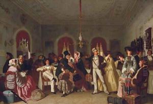 The first and second-class waiting room