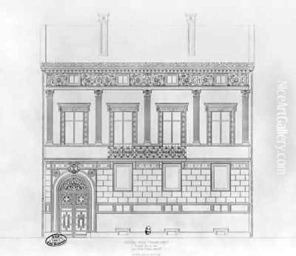 Hotel de Pourtales facade - view 1