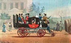 The Steam Coach by G. Davis