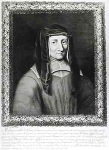 Portrait of Louise de Marillac 1591-1660 2 by Gaspard Duchange