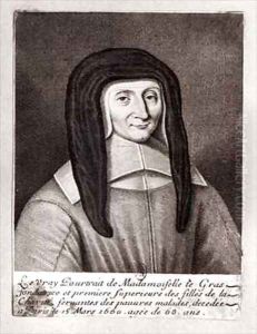 Portrait of Louise de Marillac 1591-1660 by Gaspard Duchange