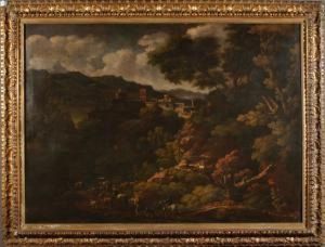 Paesaggio Laziale Con Armenti