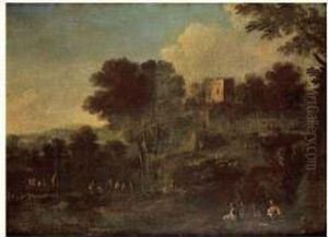 Scene Pastorale. by Johann Melchior Roos