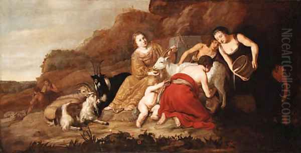 The nurturing of Jupiter - view 1