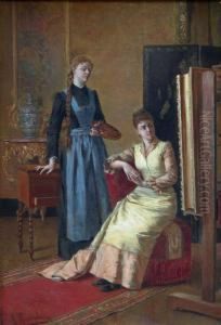 In Het Atelier - Dans L'atelier. by Albert Roosenboon
