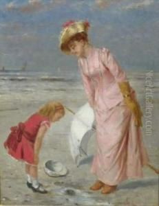 Scene De Plage by Albert Roosenboon