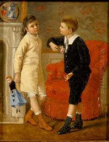Interior Scene With Children - view 1