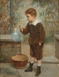 Blowing Bubbles by Albert Roosenboon