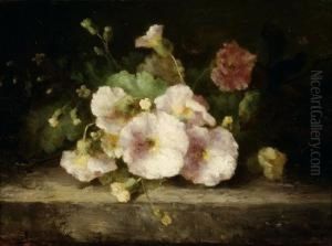 Still Life Of Flowers by Margaretha Roosenboom
