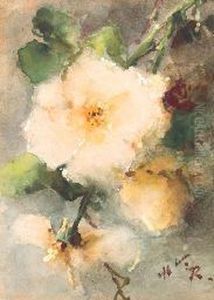 Yellow Roses by Margaretha Roosenboom