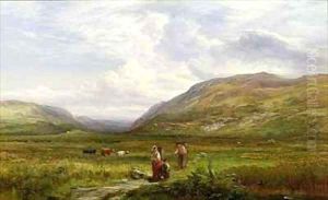 The Caledonian Valley Scotland by Mark Edwin Dockree