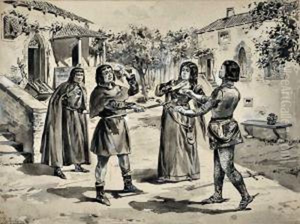 Cenas Da Historia De Portugal - Alfageme De Santarem - view 1