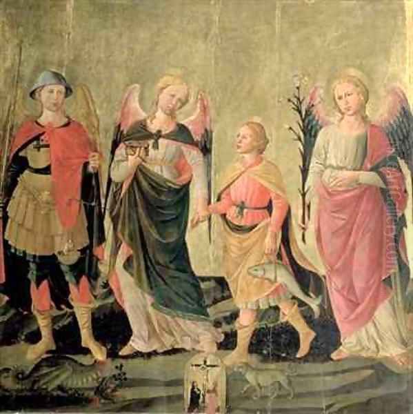 The Three Archangels and Tobias - view 1