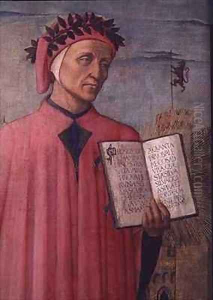 Dante reading from the Divine Comedy 2 - view 1