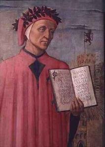 Dante reading from the Divine Comedy 2