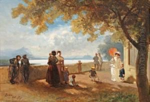 Promenade Sur Les Bords Du Rhin