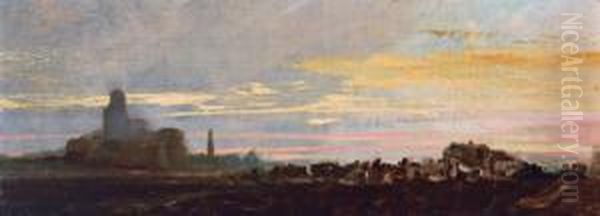 Sonnenuntergang Bei Pau - view 1