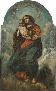 The Virgin And Child Enthroned