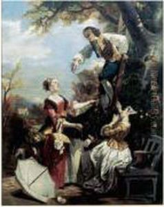 L'idylle Des Cerises, Circa 1935 L'idylle Des Cerises, Circa 1935