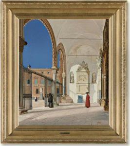 The Porch Of The Metropolitan Church In Palermo
