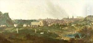 View of Edinburgh by William Delacour