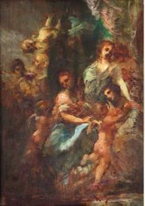 Femmes Et Amours by Marie Abrahams Rosalbin De Buncey